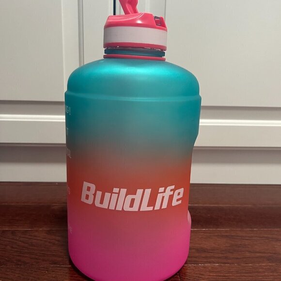 QuiFit Motivational Gallon Water Bottle NWOT - Picture 3 of 3